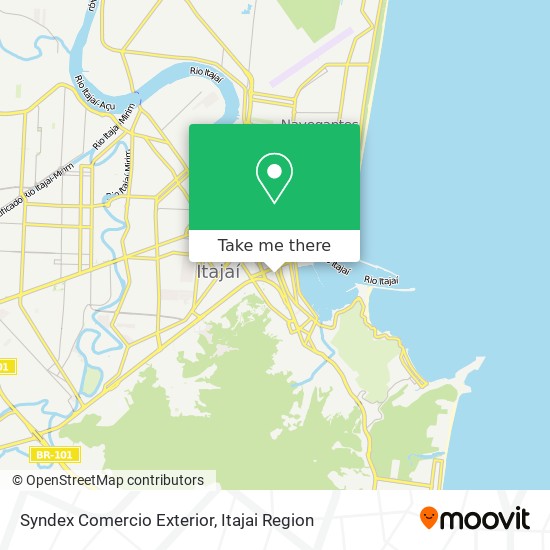 Syndex Comercio Exterior map