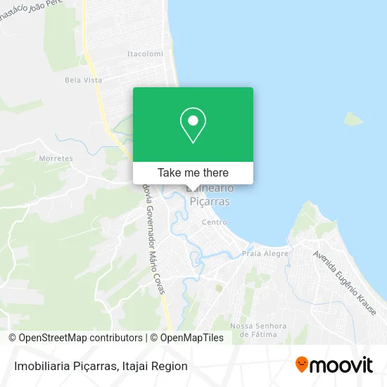 Imobiliaria Piçarras map