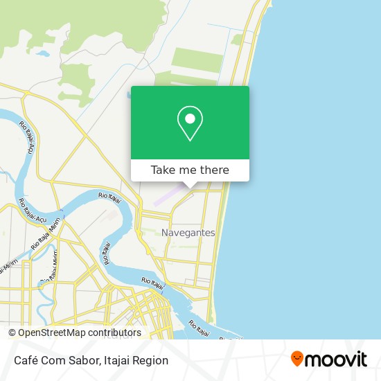 Café Com Sabor map