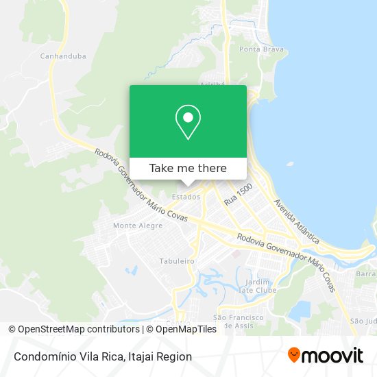 Mapa Condomínio Vila Rica