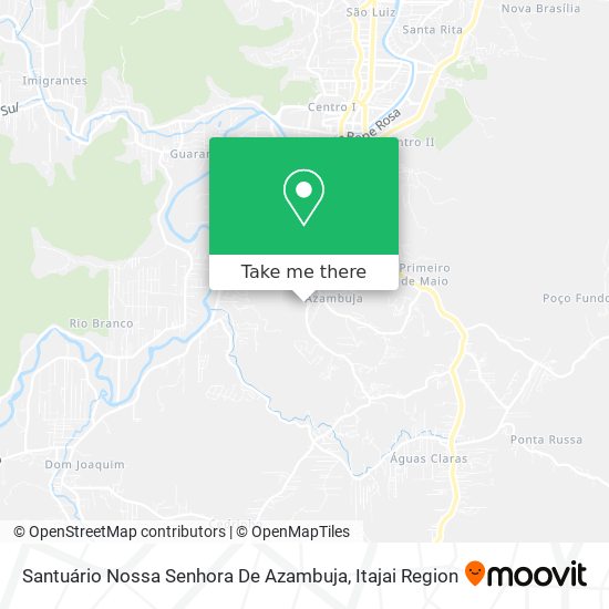 Santuário Nossa Senhora De Azambuja map
