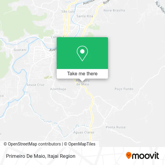 Primeiro De Maio map