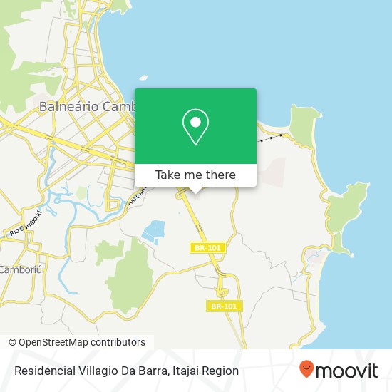 Residencial Villagio Da Barra map