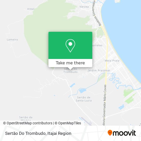 Sertão Do Trombudo map