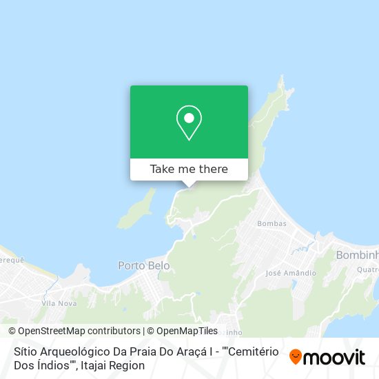 Sítio Arqueológico Da Praia Do Araçá I - ""Cemitério Dos Índios"" map