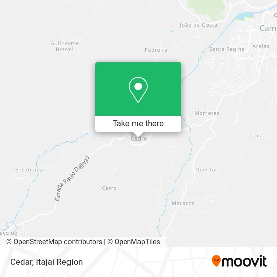 Cedro map