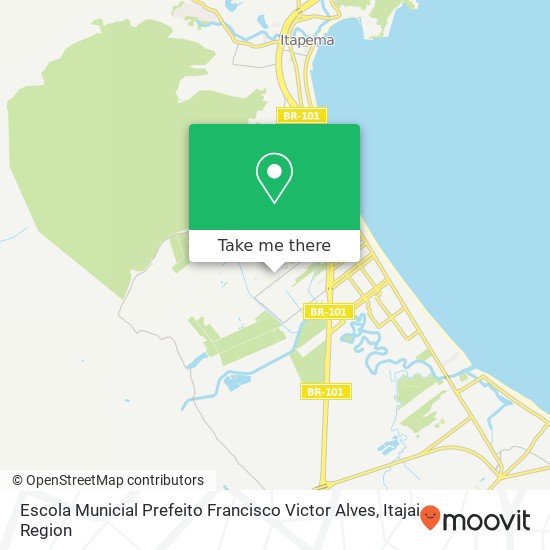 Escola Municial Prefeito Francisco Victor Alves map