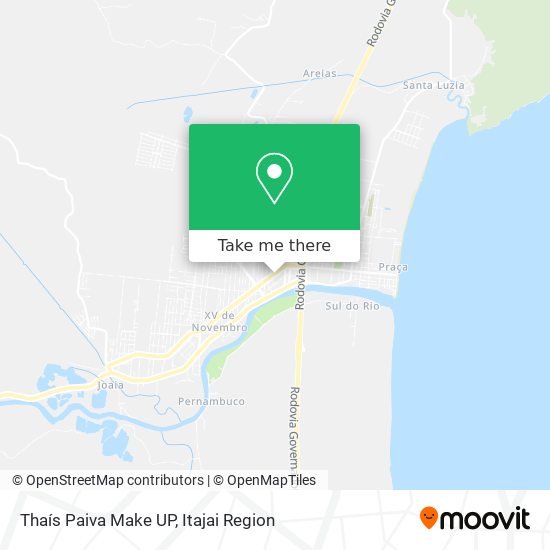 Mapa Thaís Paiva Make UP