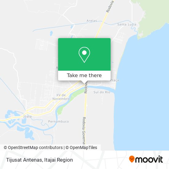 Tijusat Antenas map