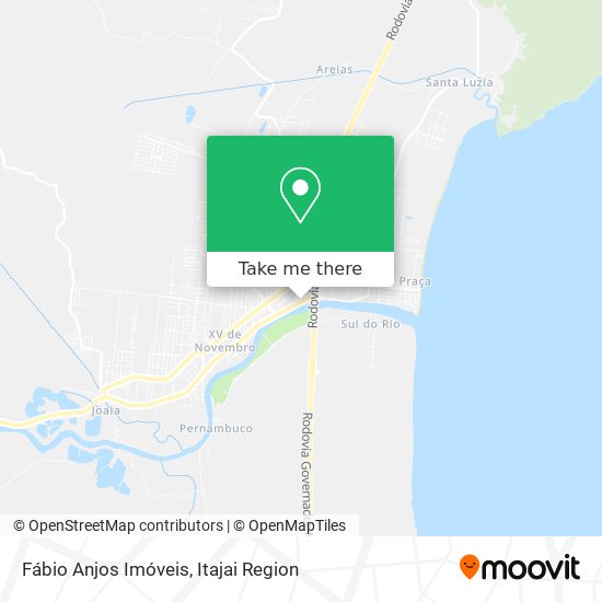 Fábio Anjos Imóveis map