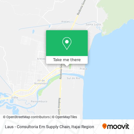 Laus - Consultoria Em Supply Chain map