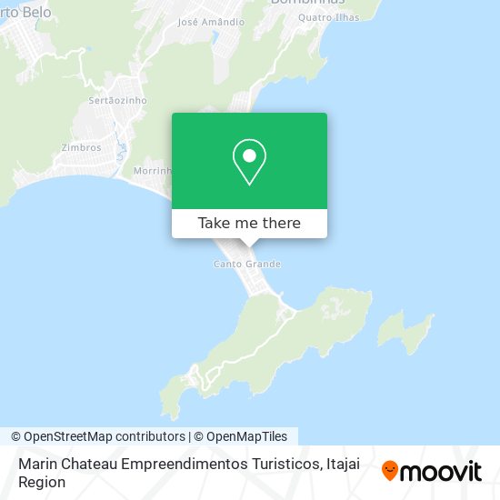 Marin Chateau Empreendimentos Turisticos map
