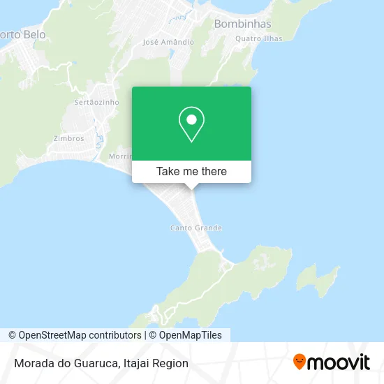 Morada do Guaruca map