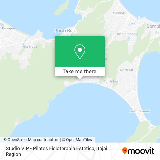 Mapa Stúdio VIP - Pilates Fisioterapia Estética