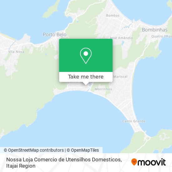 Nossa Loja Comercio de Utensilhos Domesticos map