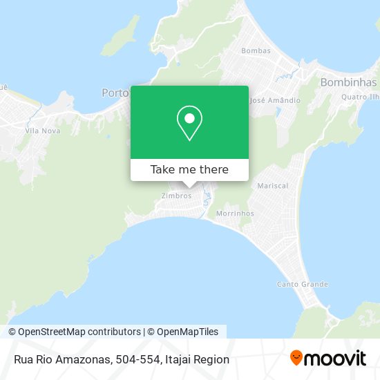 Mapa Rua Rio Amazonas, 504-554