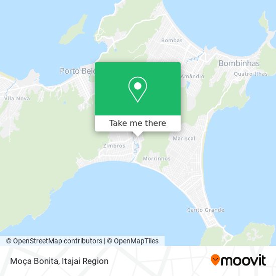 Moça Bonita map