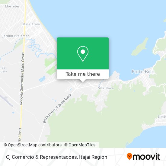 Cj Comercio & Representacoes map