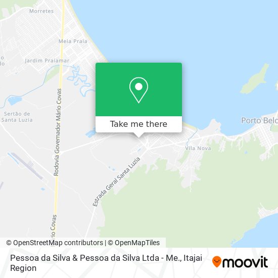 Mapa Pessoa da Silva & Pessoa da Silva Ltda - Me.