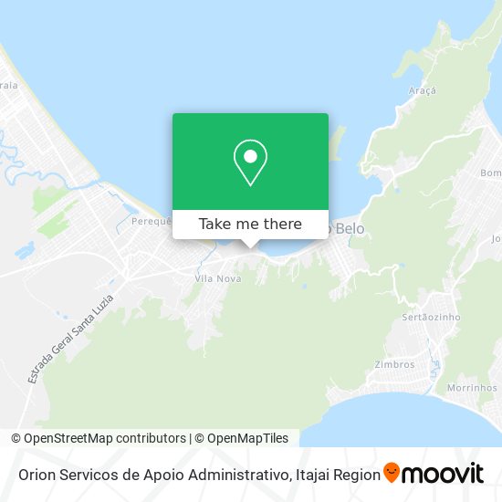 Orion Servicos de Apoio Administrativo map