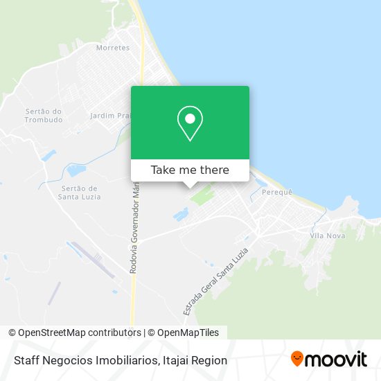 Staff Negocios Imobiliarios map