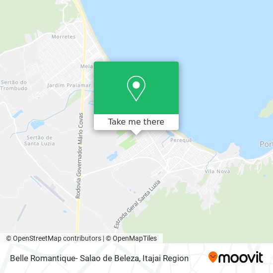 Belle Romantique- Salao de Beleza map