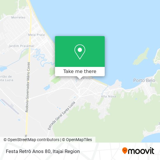Festa Retrô Anos 80 map