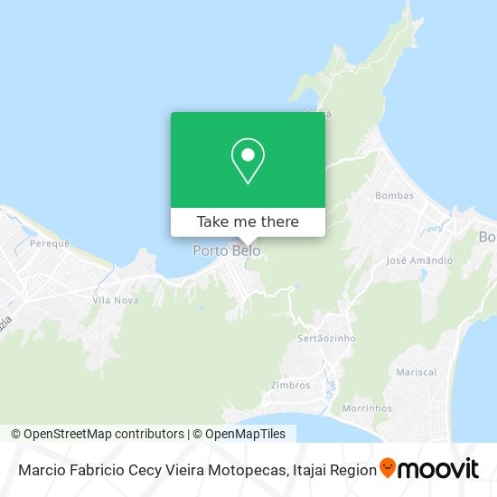 Mapa Marcio Fabricio Cecy Vieira Motopecas