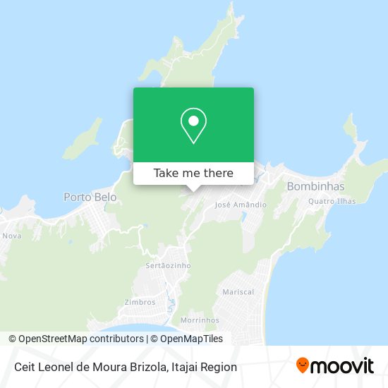 Mapa Ceit Leonel de Moura Brizola