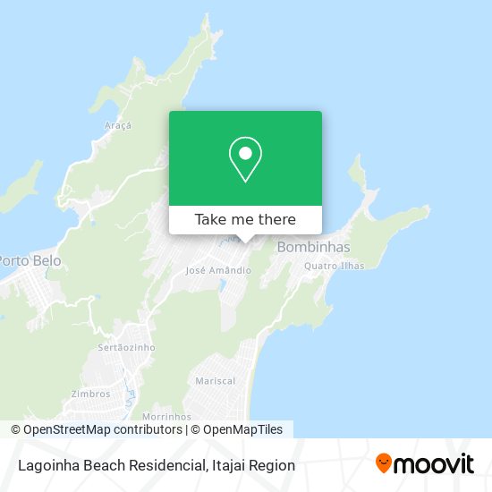 Mapa Lagoinha Beach Residencial