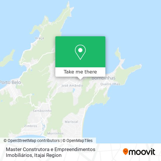 Mapa Master Construtora e Empreendimentos Imobiliários