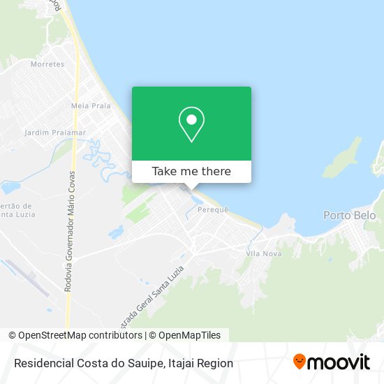 Residencial Costa do Sauipe map