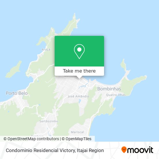 Condominio Residencial Victory map