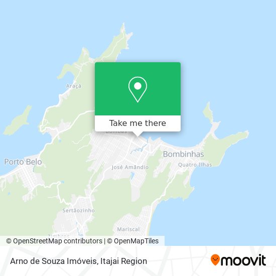 Arno de Souza Imóveis map