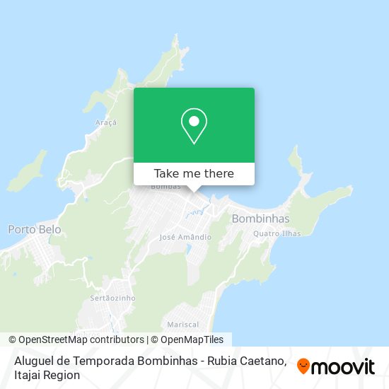 Aluguel de Temporada Bombinhas - Rubia Caetano map