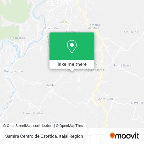 Samira Centro de Estética map