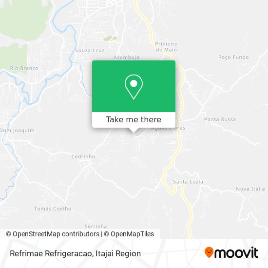 Refrimae Refrigeracao map