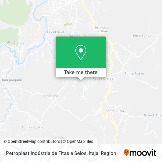 Petroplast Indústria de Fitas e Selos map