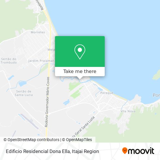 Mapa Edificio Residencial Dona Ella