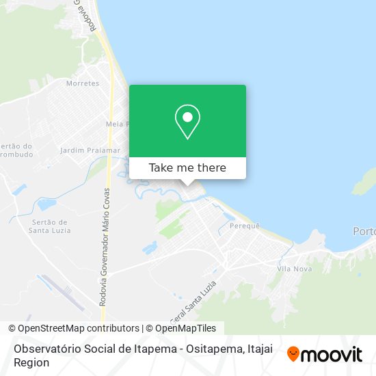 Observatório Social de Itapema - Ositapema map