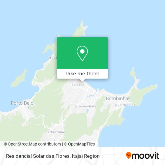 Residencial Solar das Flores map