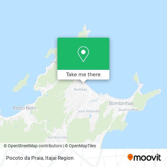 Pocoto da Praia map