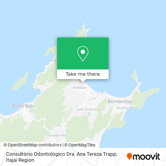 Mapa Consultório Odontológico Dra. Ana Tereza Trapp