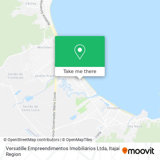 Mapa Versatille Empreendimentos Imobiliários Ltda