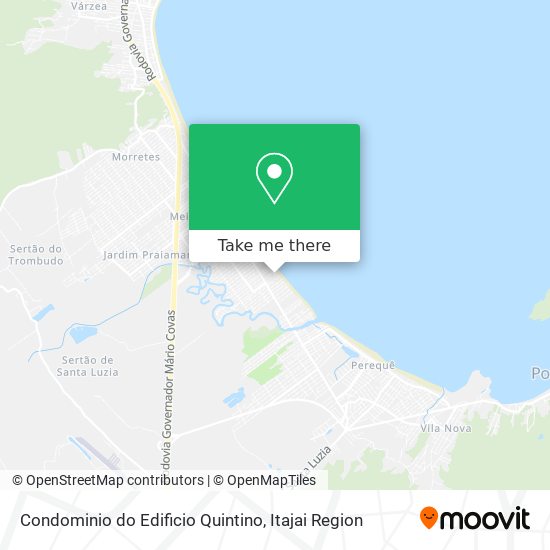 Condominio do Edificio Quintino map