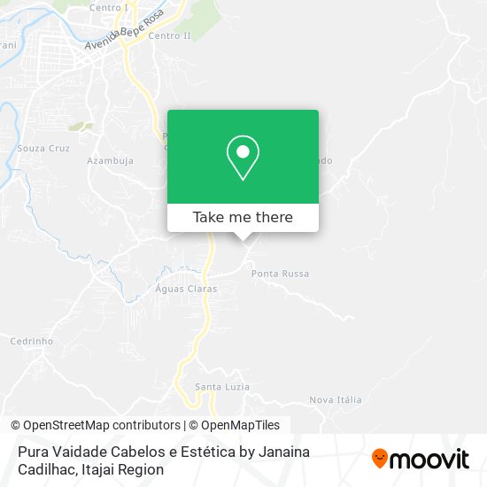 Pura Vaidade Cabelos e Estética by Janaina Cadilhac map