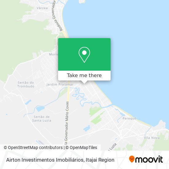 Airton Investimentos Imobiliários map