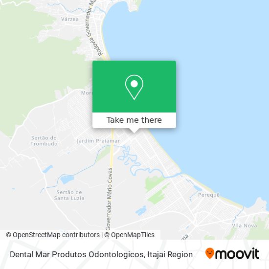 Dental Mar Produtos Odontologicos map