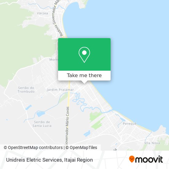 Unidreis Eletric Services map