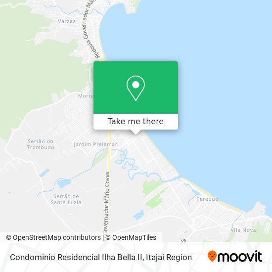 Condominio Residencial Ilha Bella II map